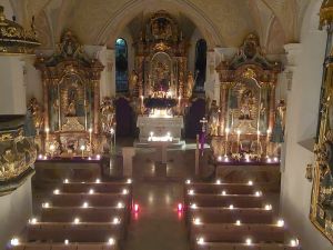 Hohenbrunn Kirche Rorate