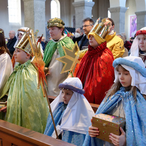Die Sternsinger von St. Martin