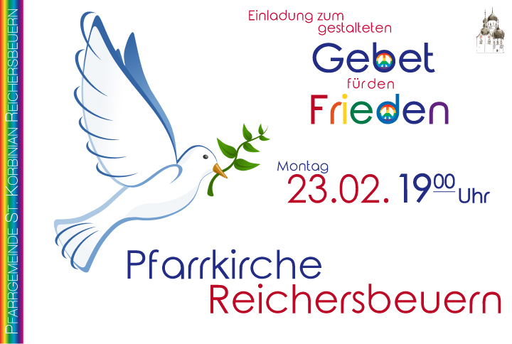 Gebet für den Frieden mit Empfang des Friedenslichts