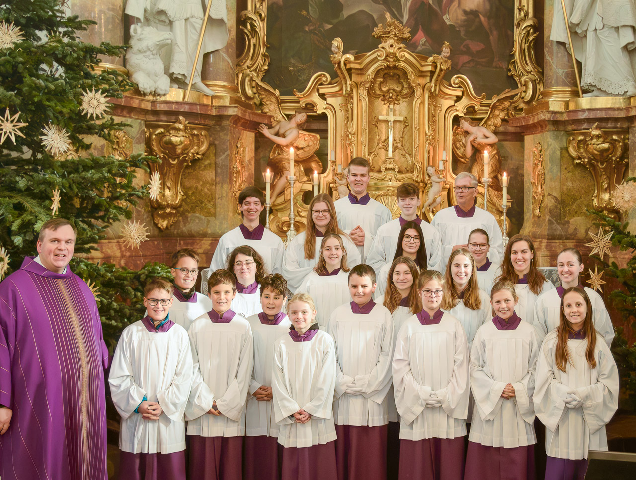 Ministranten Neuaufnahme und Verabschiedung 2024