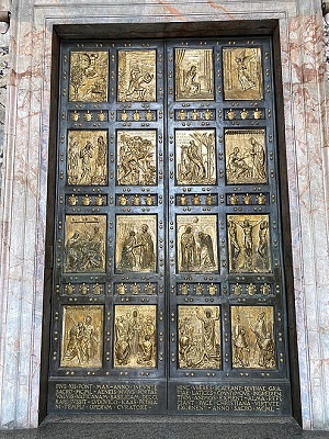 Heilige Pforte Petersdom Rom