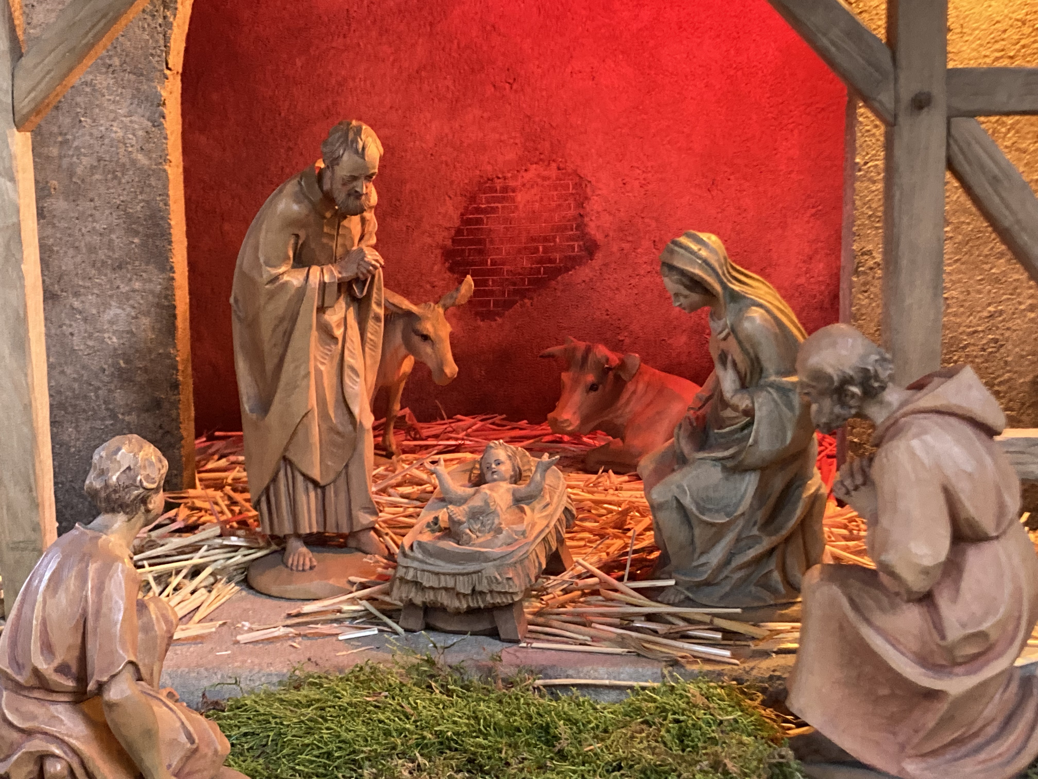 Krippe Gerolsbach Seitenaltar