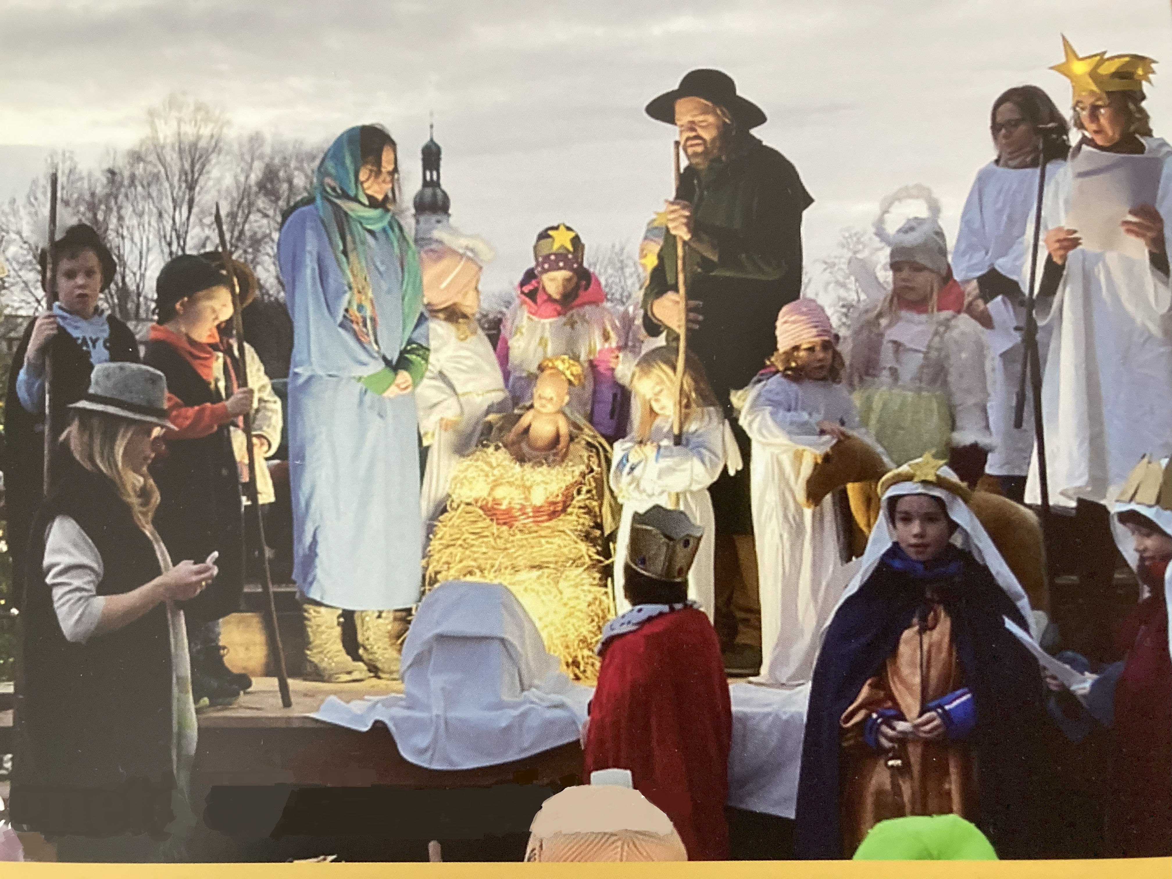 Lebendige Krippe Niederscheyern