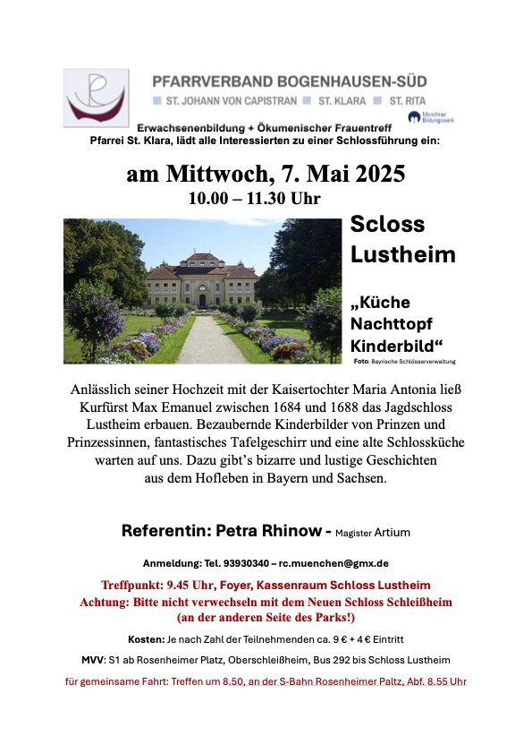 250107- Führung Schloss Lustheim