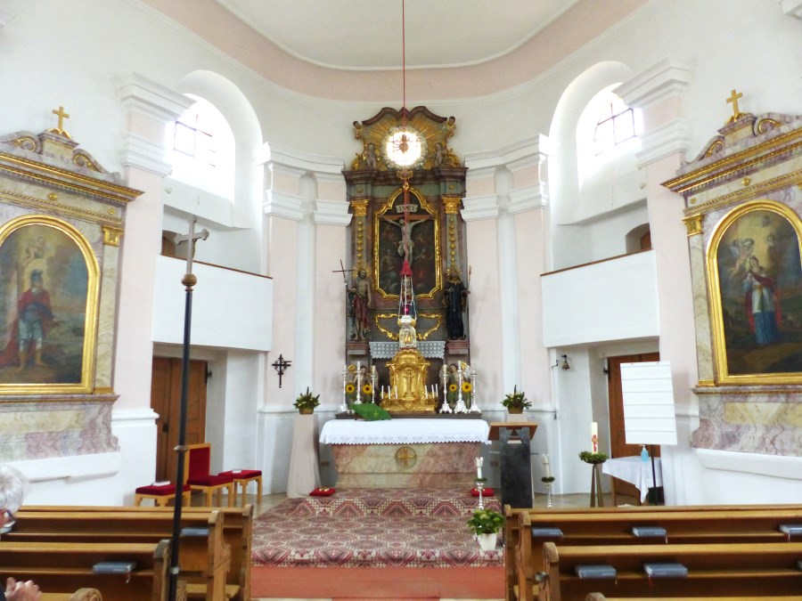 Kirche Maria Einsiedeln Münchsdorf Innenansicht