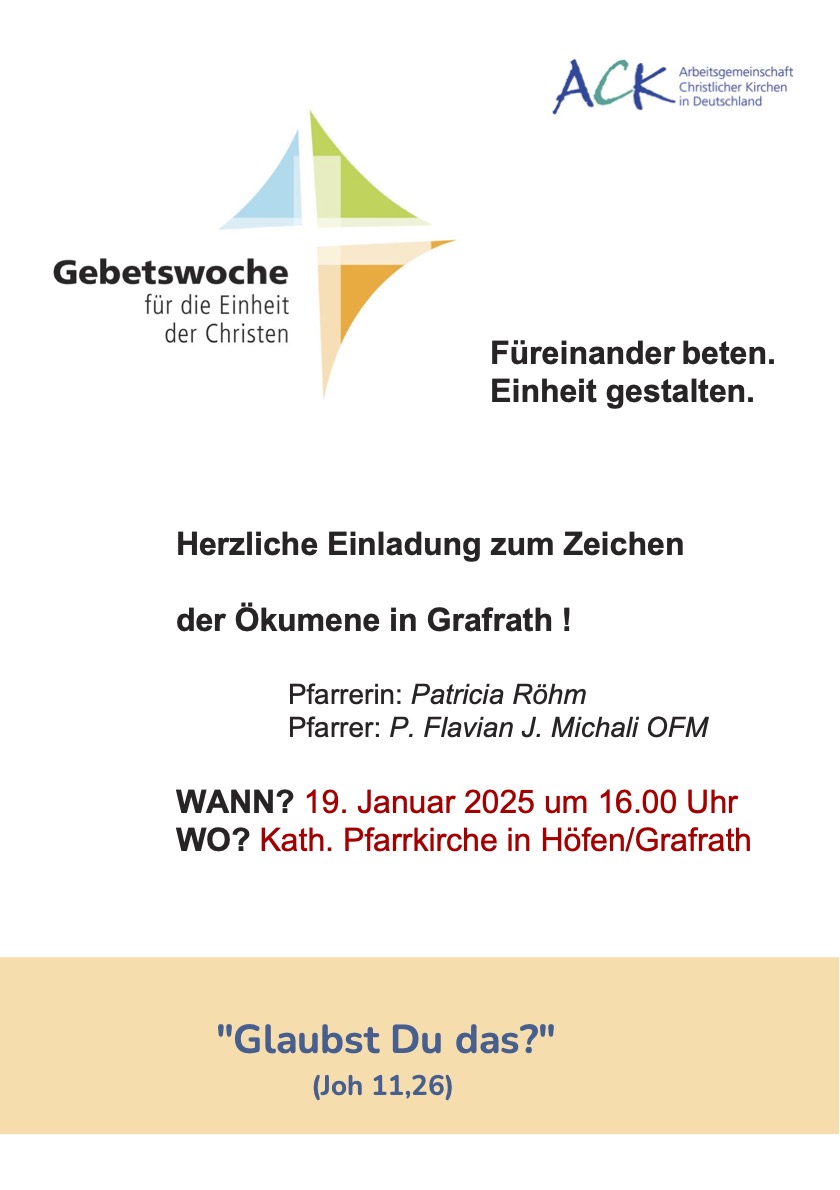 Gebetswoche 2025