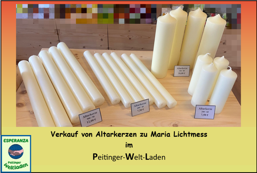 NEWS 2025_Lichmesskerzenverkauf