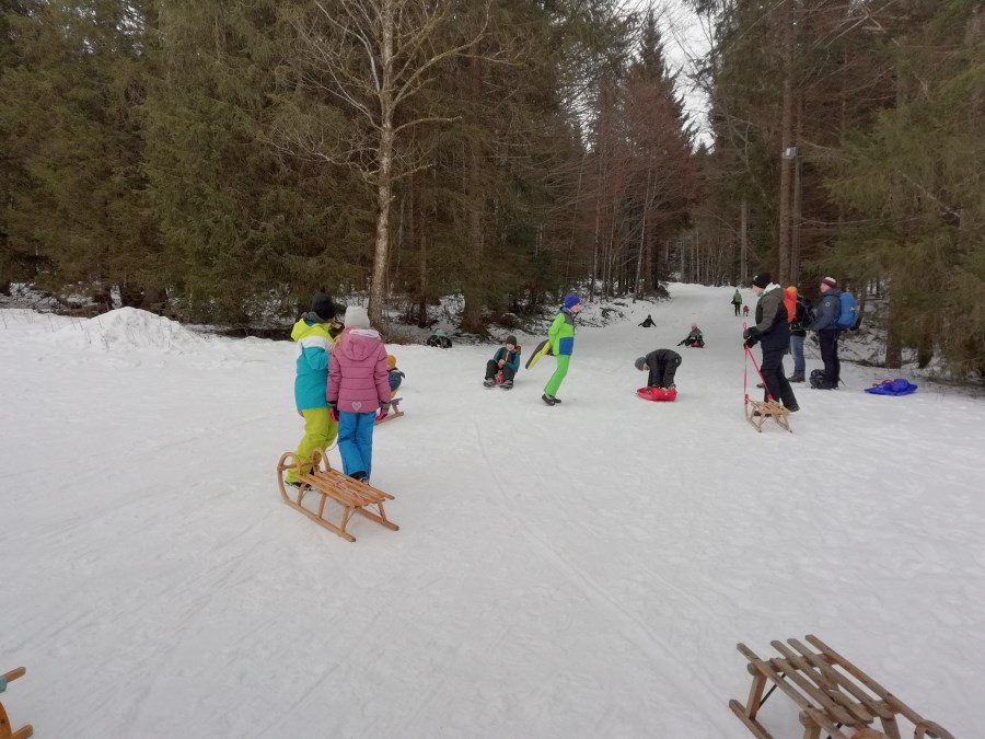 Ministranten-Rodeln in Adlgass (2)
