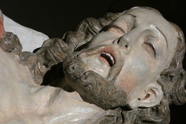 Grabchristus Kopf