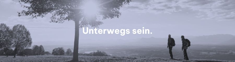 Header für den Bereich Unterwegs sein für die Sinnstifterorte
