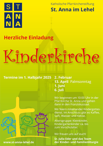 Plakat Kinderkirche