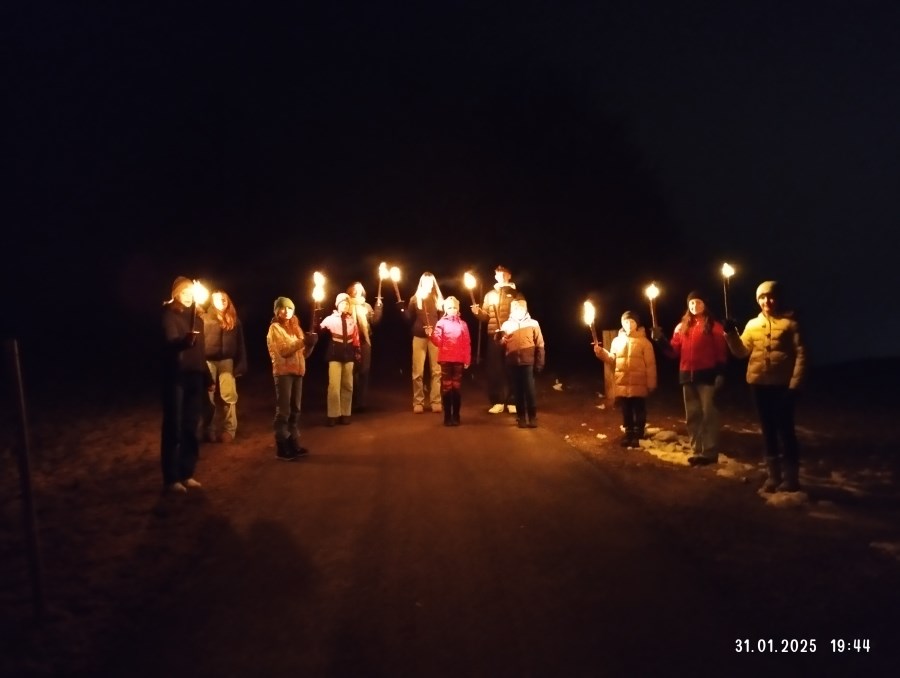 Fackelwanderung Januar 25