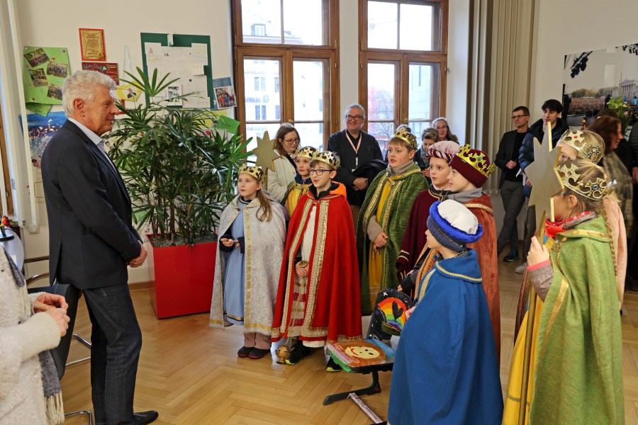 Besuch bei Oberbürgermeister Dieter Reiter