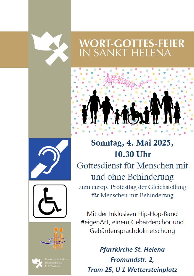 Plakat Gottesdienst