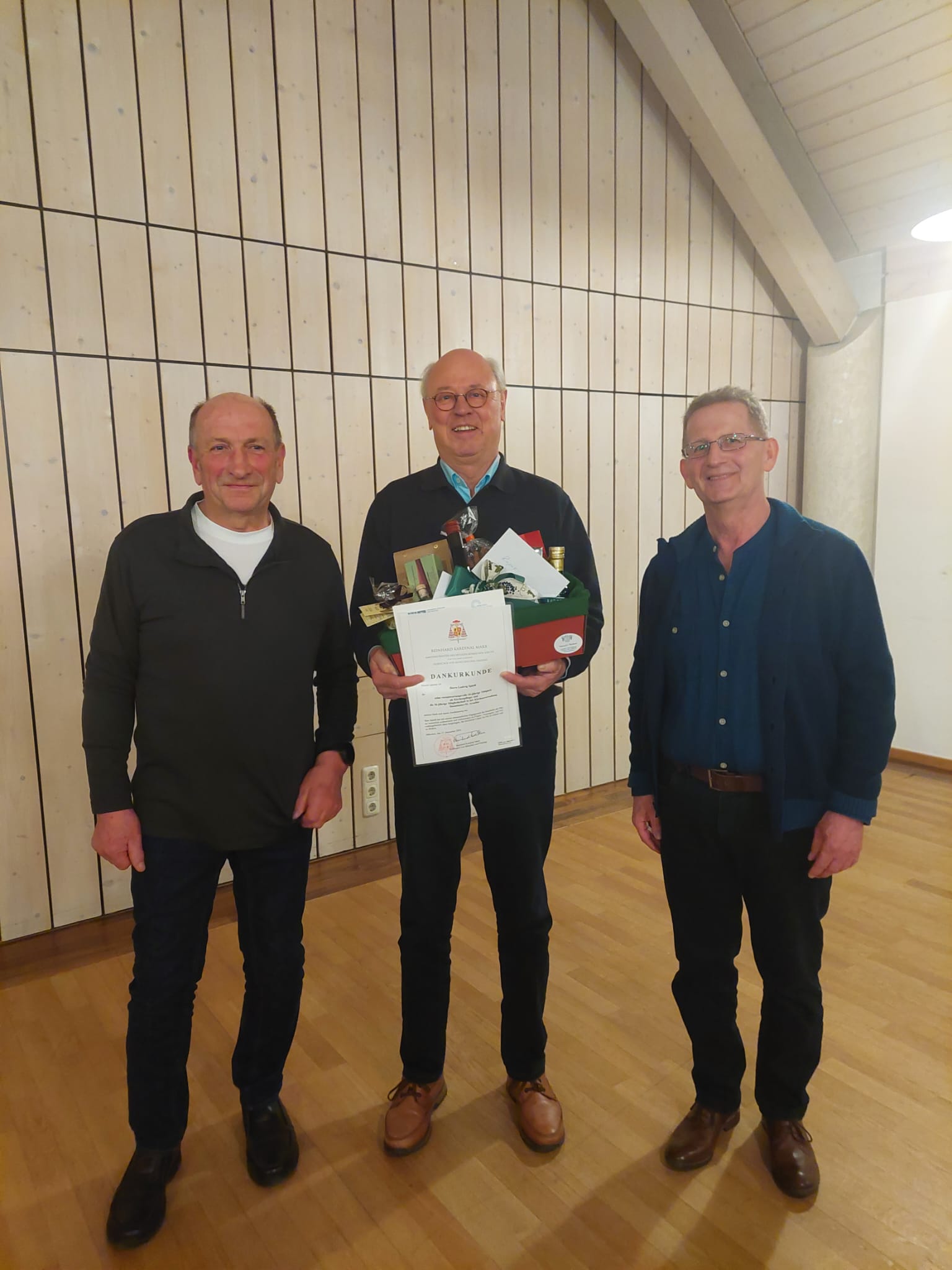 Ehrung beim KV