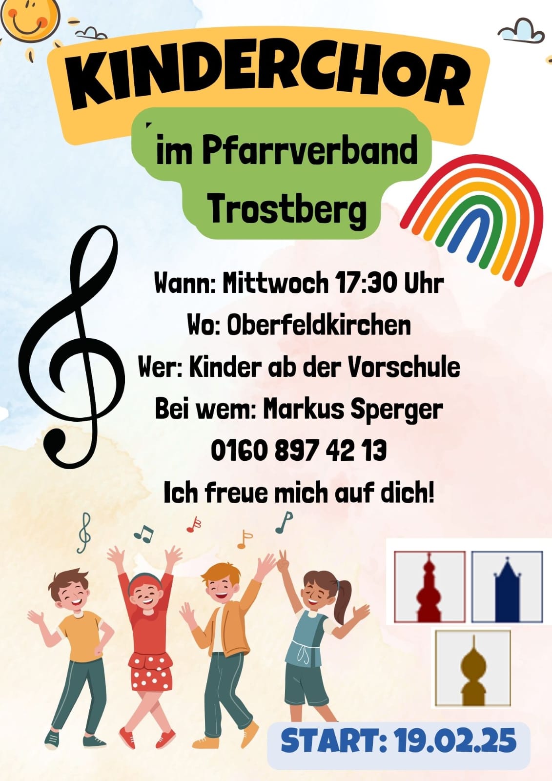 Plakat Kinderchor