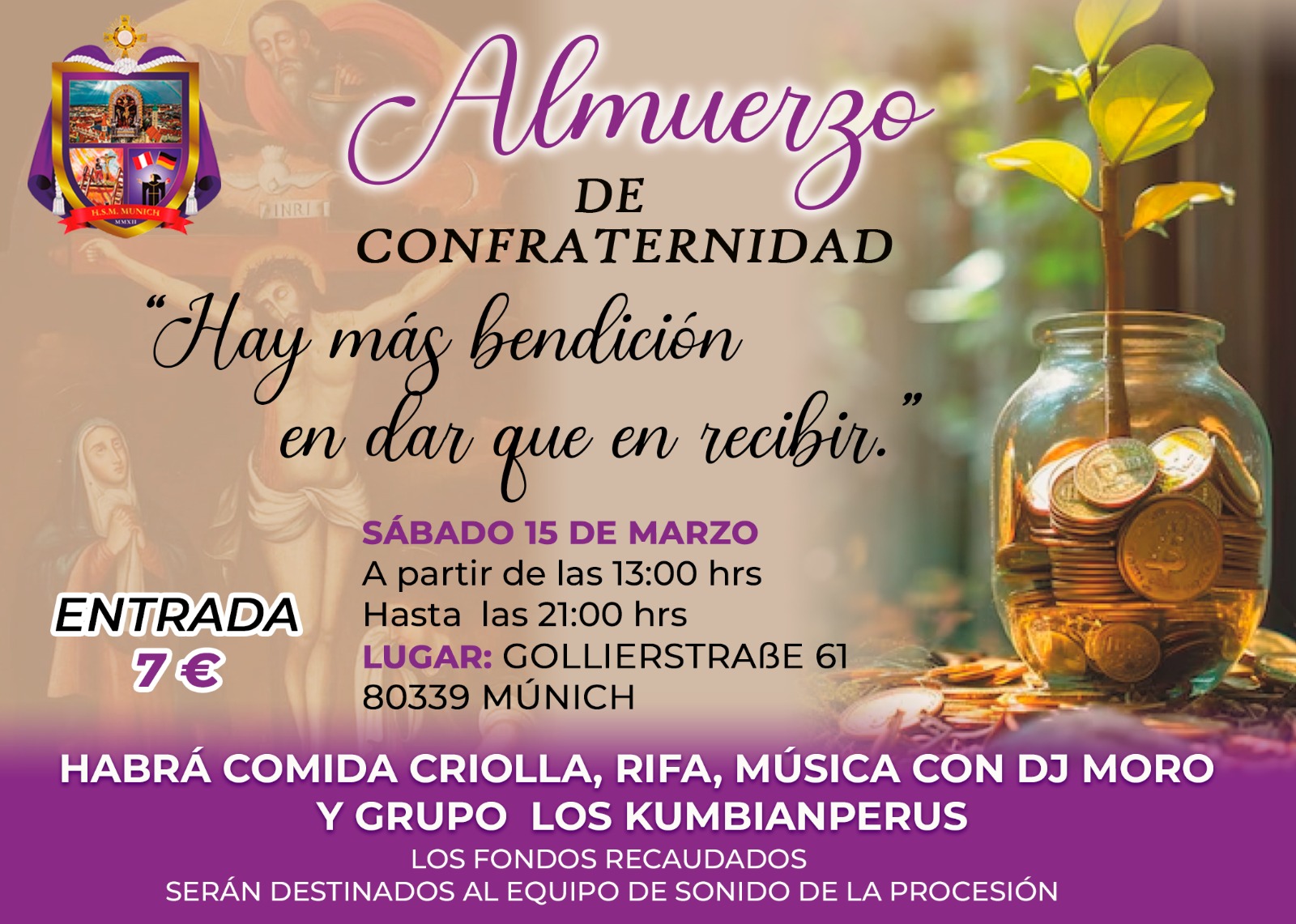 Almuerzo confraternidad