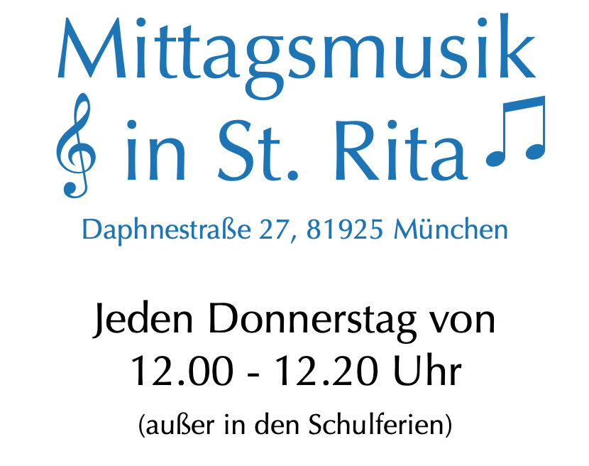 Mittagsmusik St. Rita