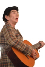 Theresia Bender als Karl Valentin