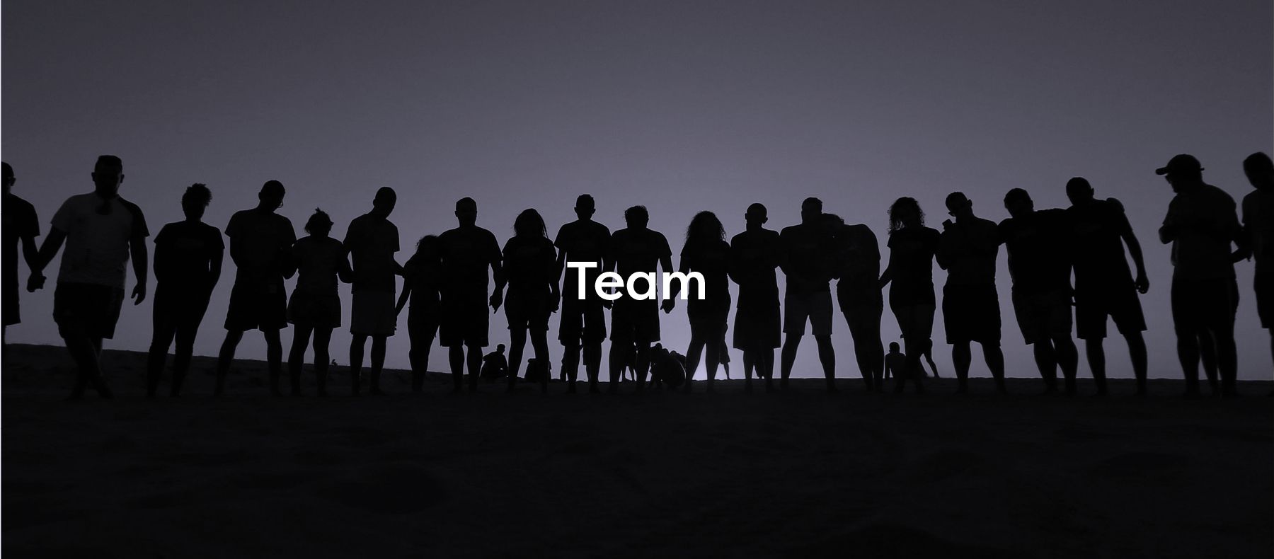 Header des Teams der Sinnstifterorte mit einer Silhouette von Menschen