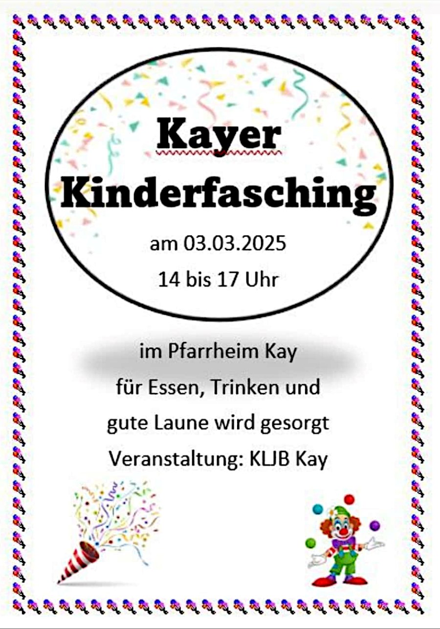 KinderFaschingKLJBKay2025