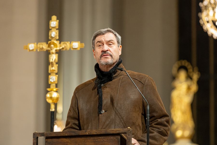 Markus Söder bei Gedenkgottesdienst im Dom