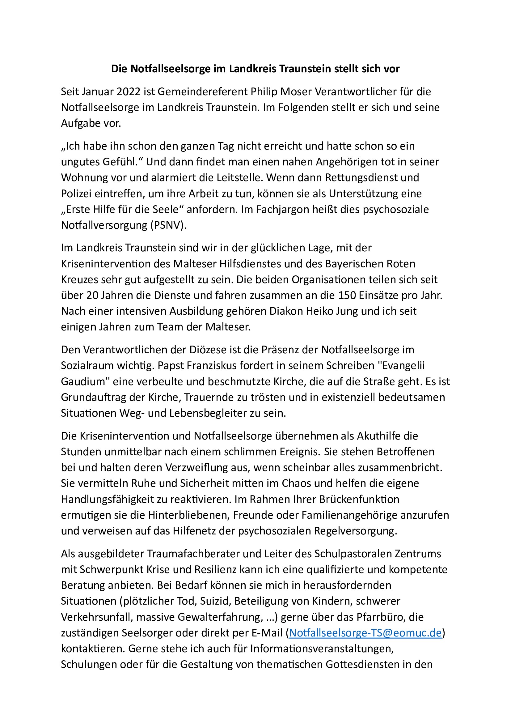 Notfallseelsorge 1