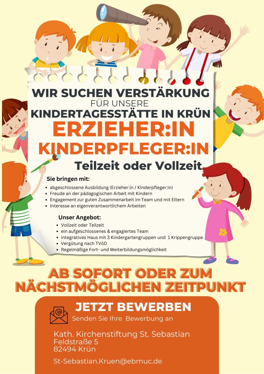 Stellenangebot Kita Krün