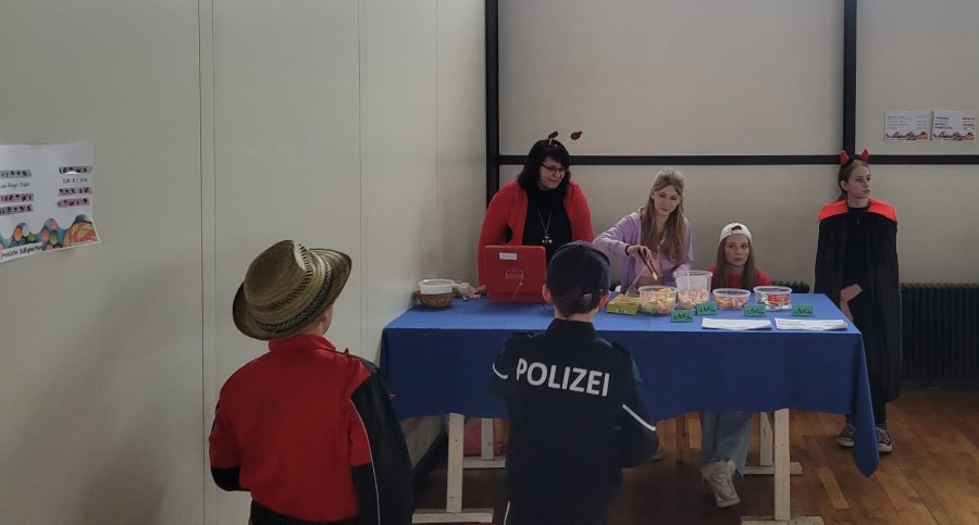 Süßigkeiten-Team