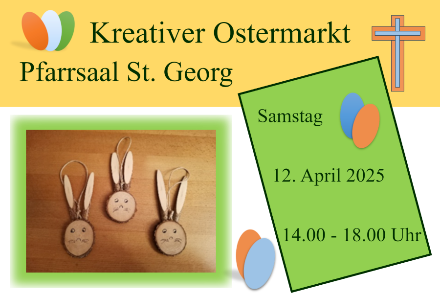Ostermarkt am 12.4.2025 in St. Georg