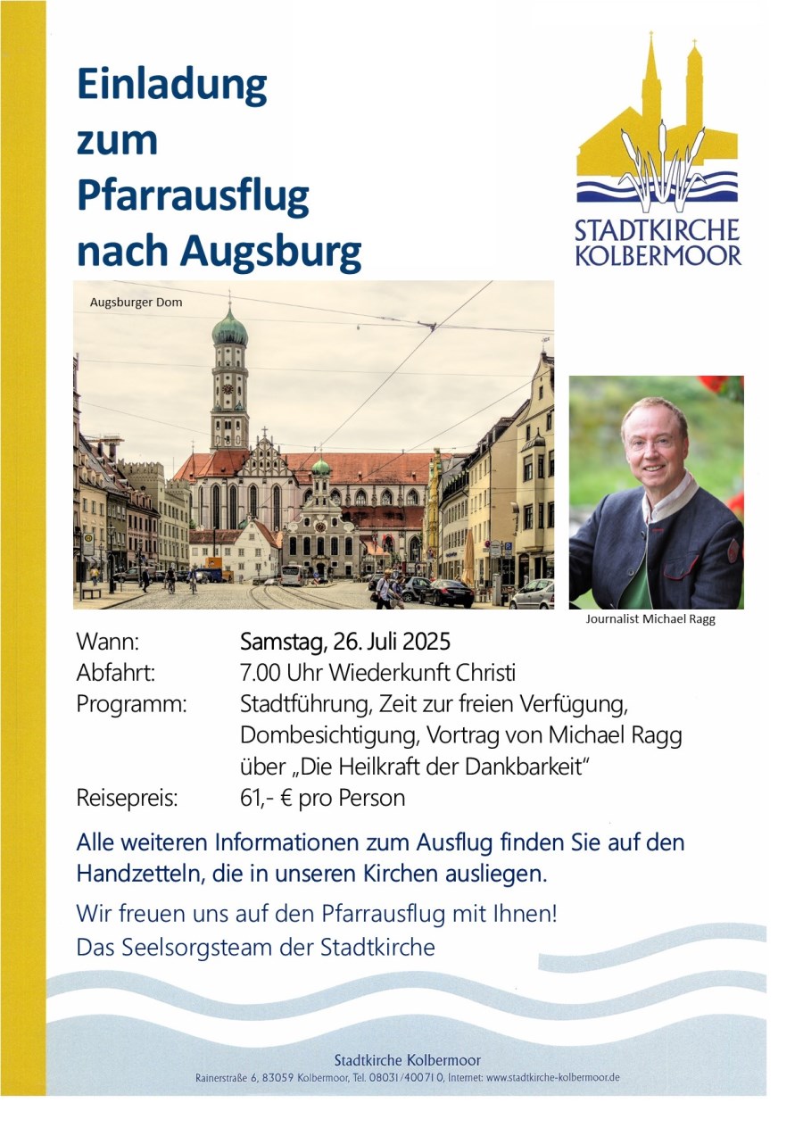 Einladung zum Pfarrausflug