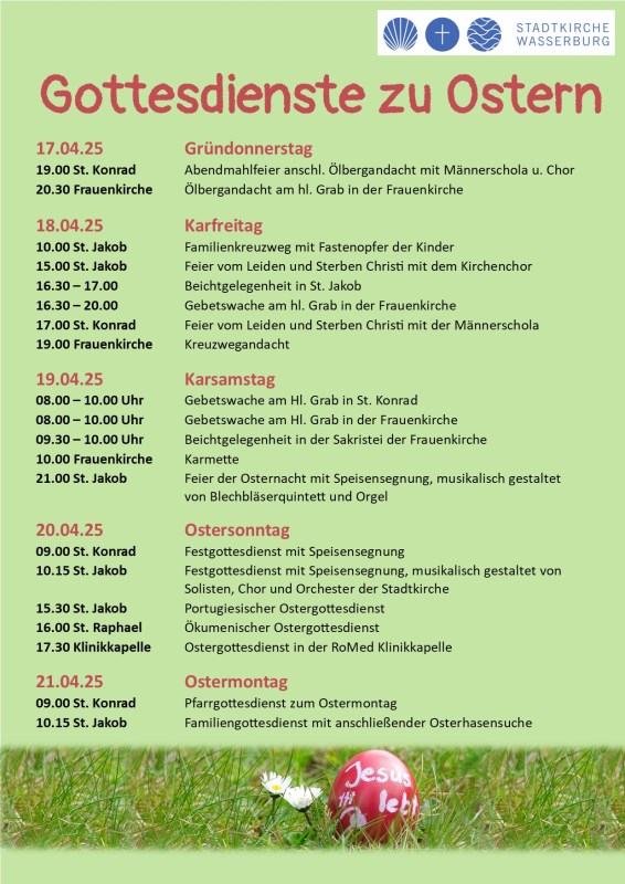 Ostern Gottesdienste 2025 1