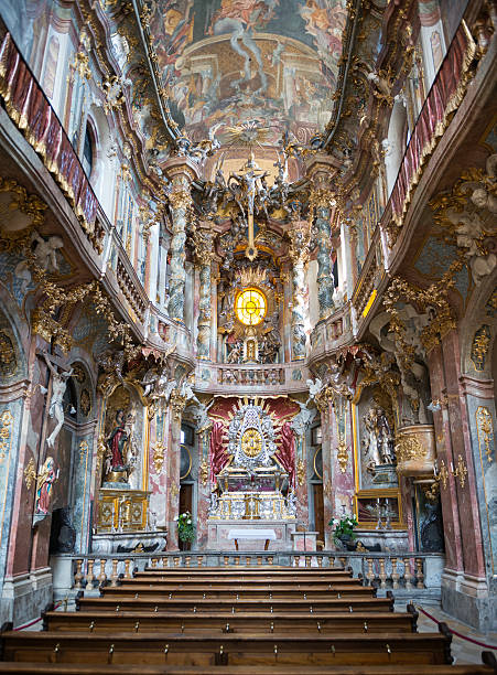 Asamkirche z vnutra