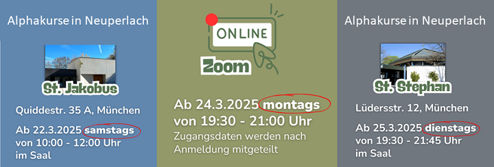 Alpha-Flyer: 3 Orte 2025