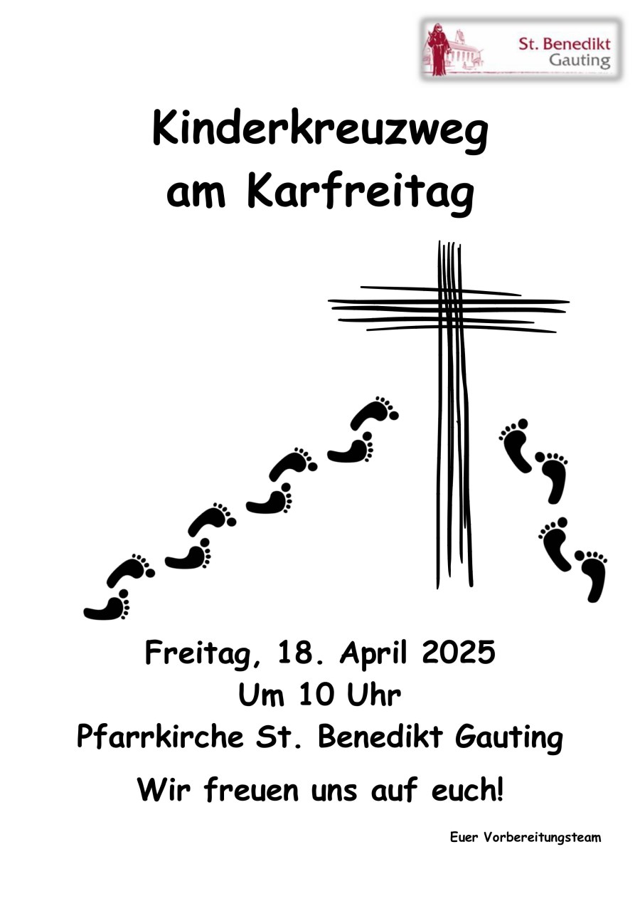 Kinderkreuzweg Plakat 2025