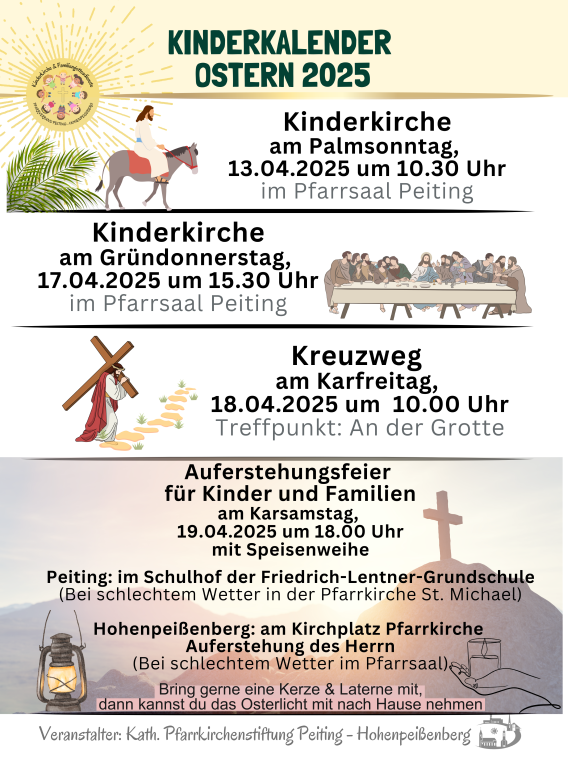 2025 Kinderkalender Ostern