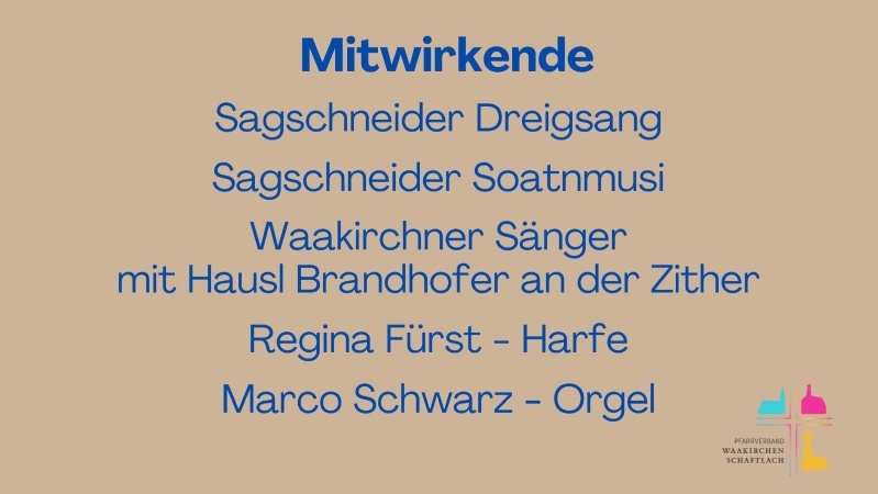 Bayr.Maiandacht Mitwirkende