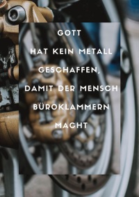 Gott hat kein Metal