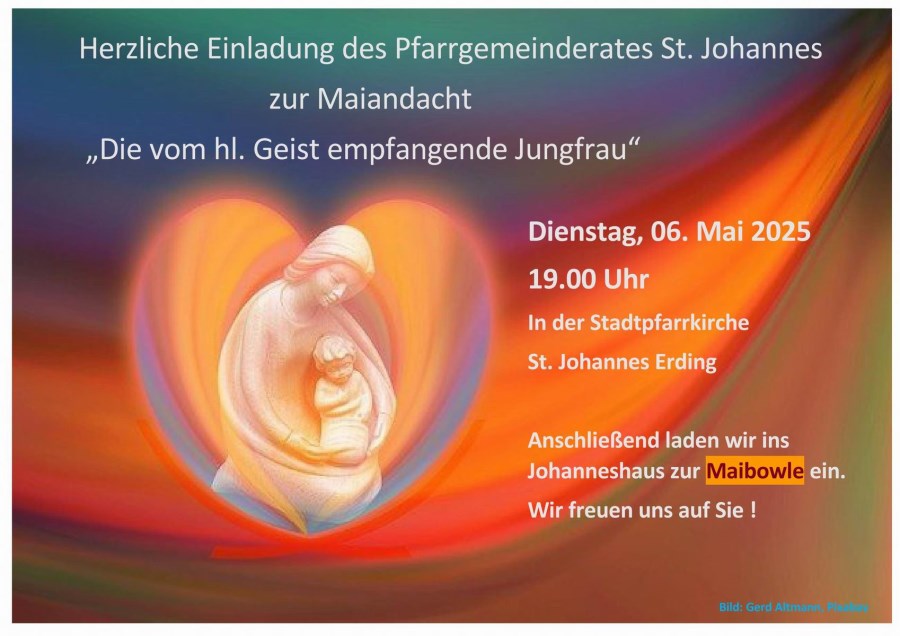 Maiandacht PGR