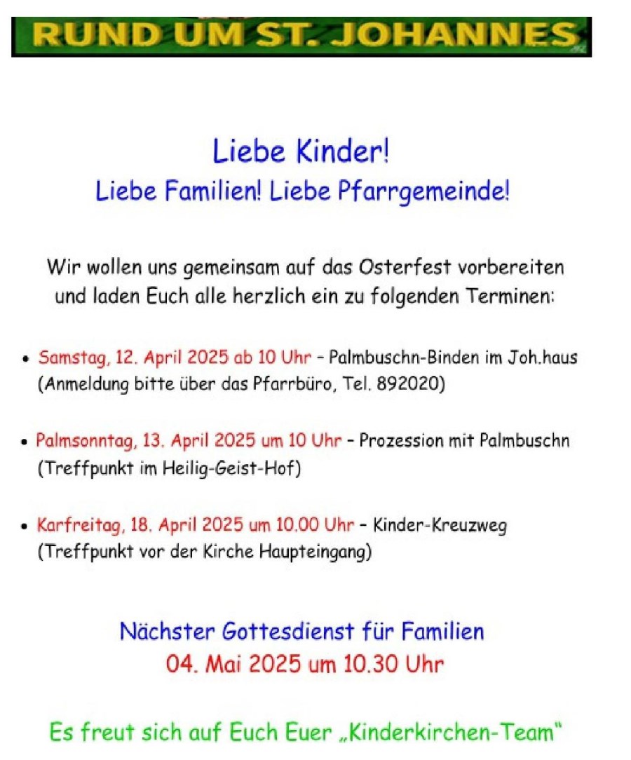 Ostern 2025