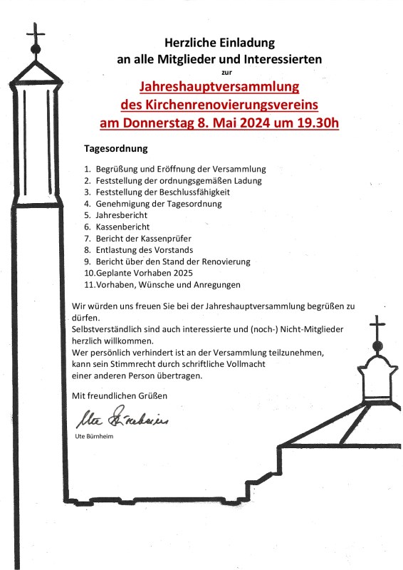 2025_Plakat 19. Jahreshauptversammlung 2025