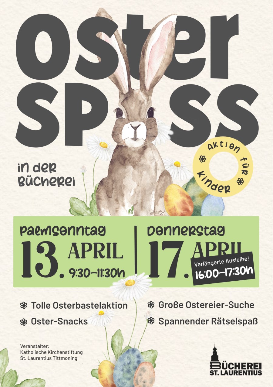 Osterspaß Bücherei 2025
