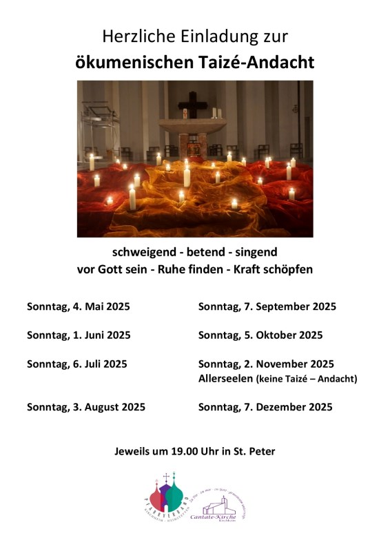2025_Taizé-Andacht Werbeplakat_ ab Mai 2025