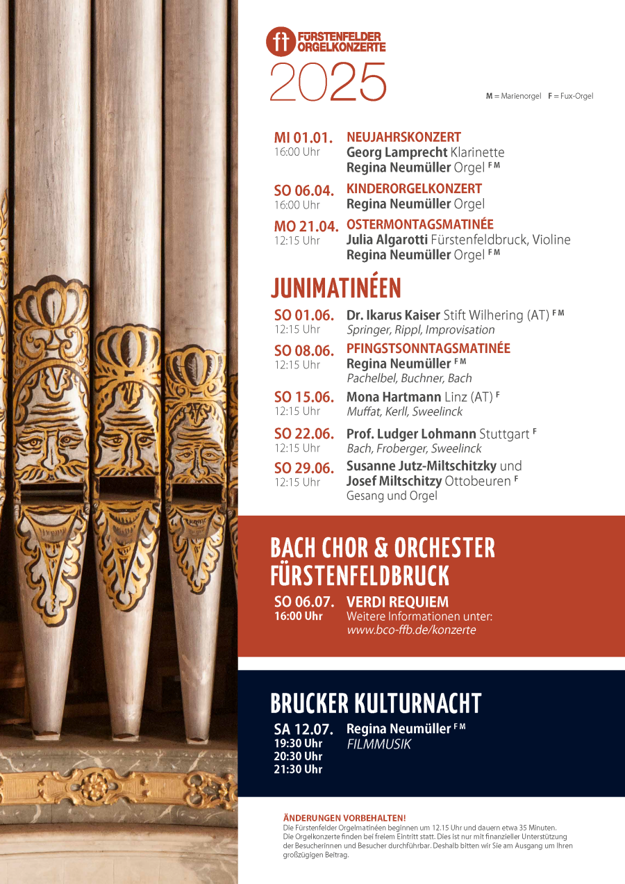 Fürstenfelder Orgelkonzerte