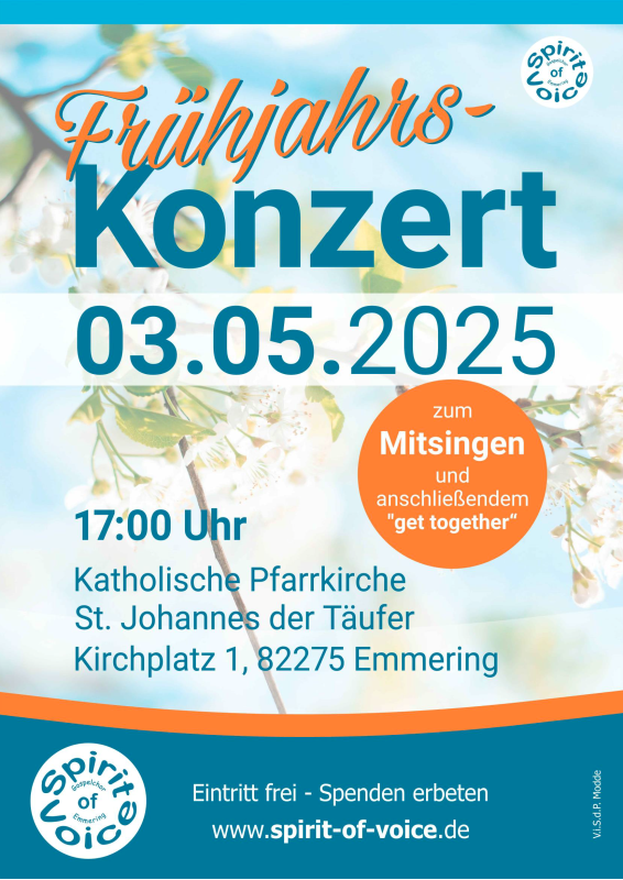 Konzert Spirit of Voice