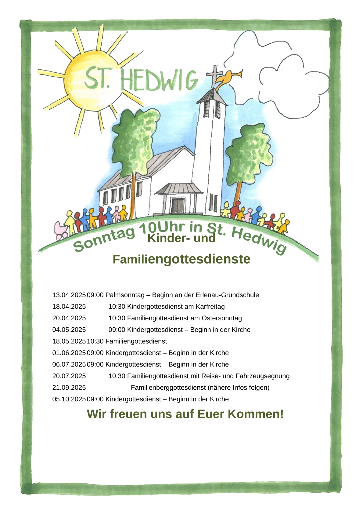 Kinder- und Familiengottesdienste 2025