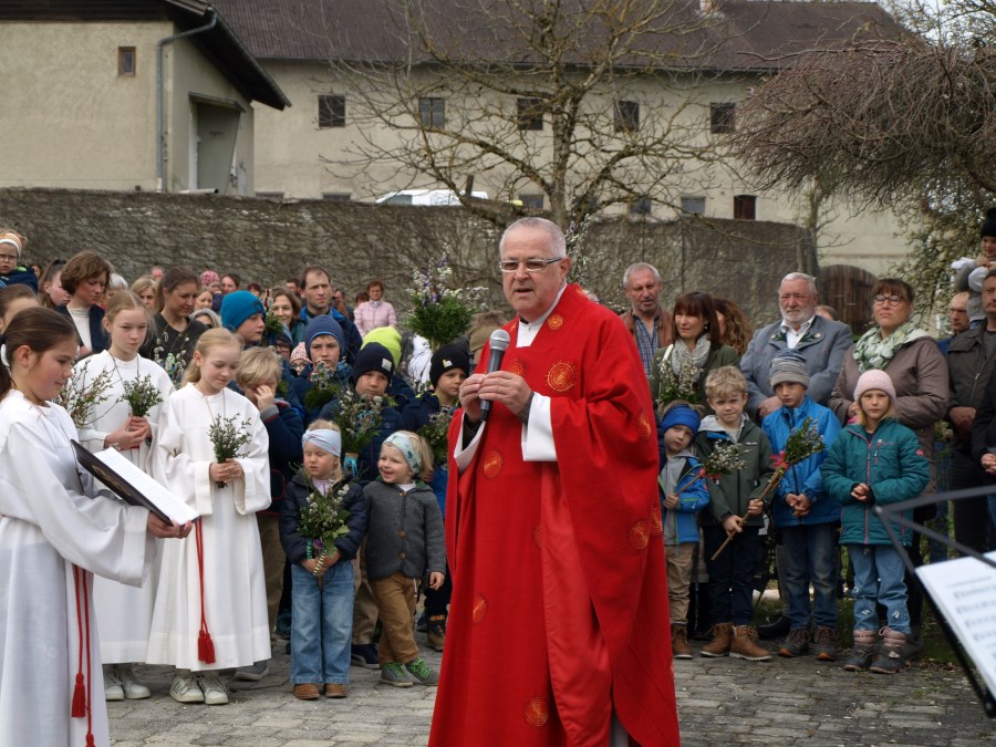 Palmweihe 2025 in Schnaitsee