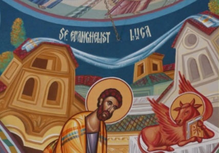 Lukas,Maler,Evangelium-Kachel