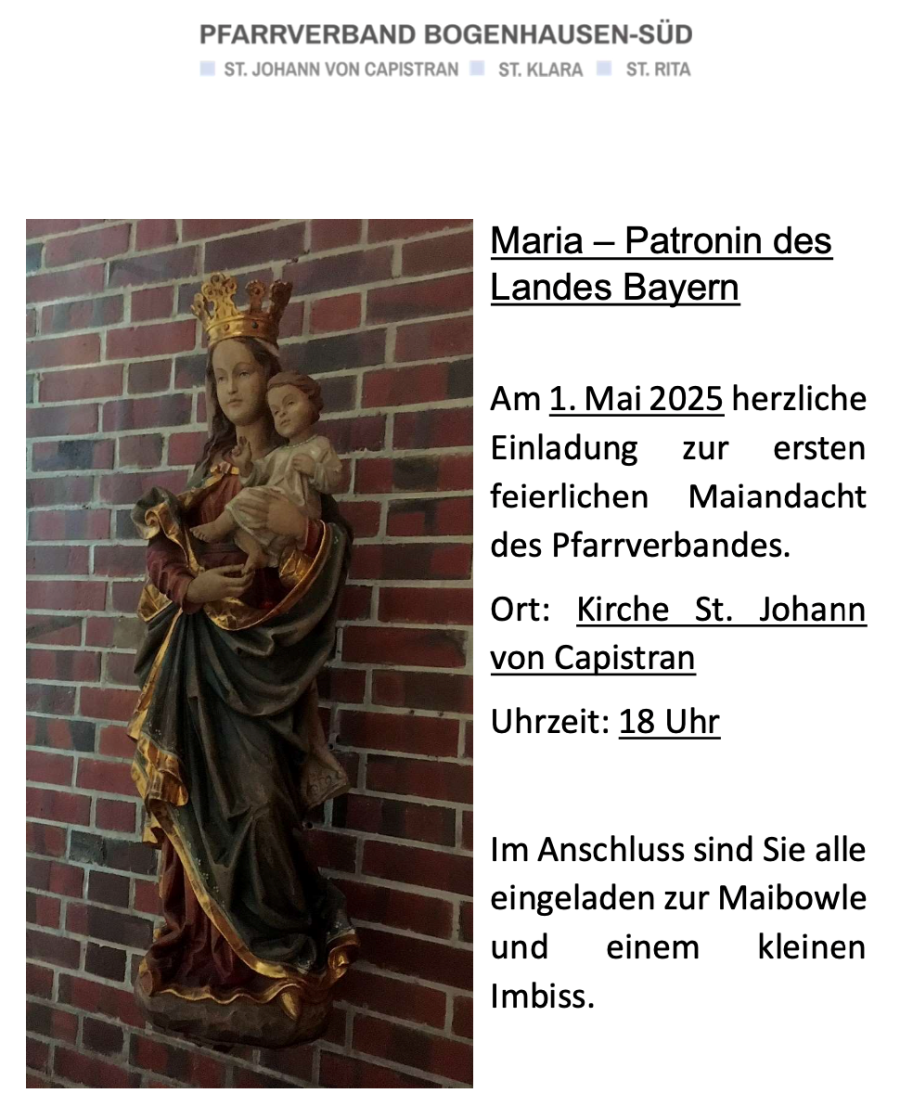 250501 Maiandacht