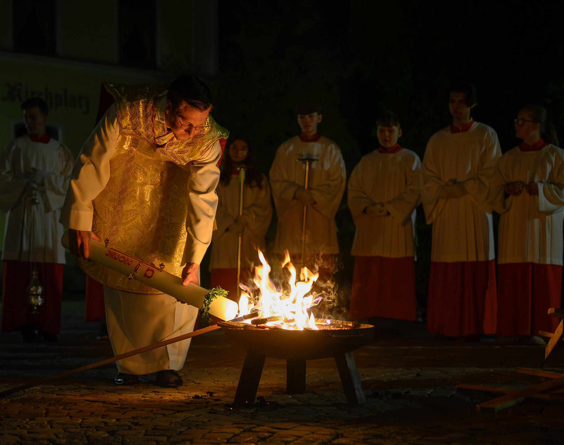 Osternacht in der Pfarrkirche Rott a. Inn - 2025
